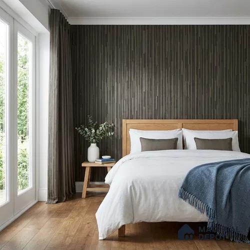 NPP682305 | 10 Meter x 21 Inches Stripes Look Wallpaper - 57.41 Sq. Ft. | Minimum 15% wastage during installation