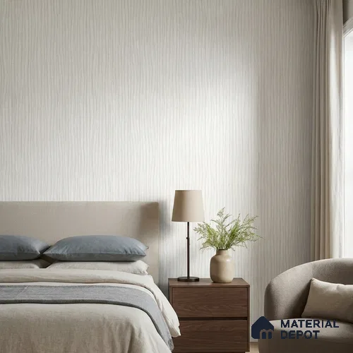 NPP682403 | 10 Meter x 21 Inches Stripes Look Wallpaper - 57.41 Sq. Ft. | Minimum 15% wastage during installation