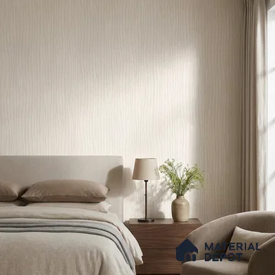 NPP682404 | 10 Meter x 21 Inches Stripes Look Wallpaper - 57.41 Sq. Ft. | Minimum 15% wastage during installation