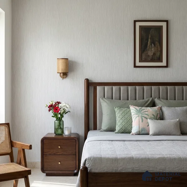 NPP683702 | 10 Meter x 21 Inches Stripes Look Wallpaper - 57.41 Sq. Ft. | Minimum 15% wastage during installation