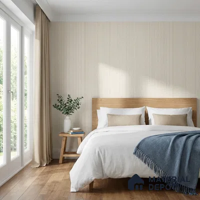 NPP683902 | 10 Meter x 21 Inches Stripes Look Wallpaper - 57.41 Sq. Ft. | Minimum 15% wastage during installation