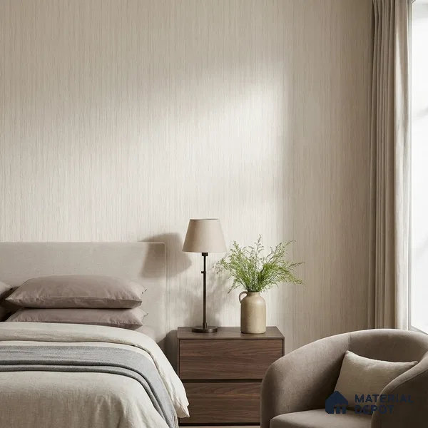 NPP684102 | 10 Meter x 21 Inches Stripes Look Wallpaper - 57.41 Sq. Ft. | Minimum 15% wastage during installation