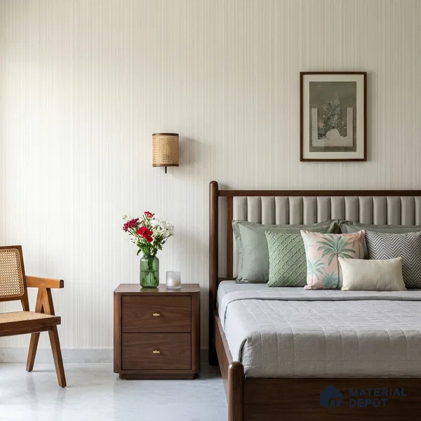 NPP684701 | 10 Meter x 21 Inches Stripes Look Wallpaper - 57.41 Sq. Ft. | Minimum 15% wastage during installation