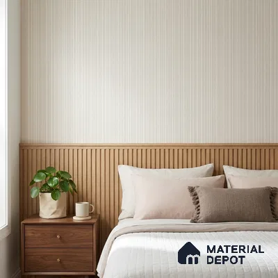 NPP684702 | 10 Meter x 21 Inches Stripes Look Wallpaper - 57.41 Sq. Ft. | Minimum 15% wastage during installation