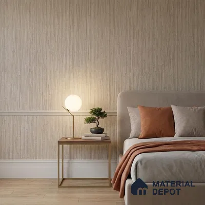 NPP684905 | 10 Meter x 21 Inches Stripes Look Wallpaper - 57.41 Sq. Ft. | Minimum 15% wastage during installation