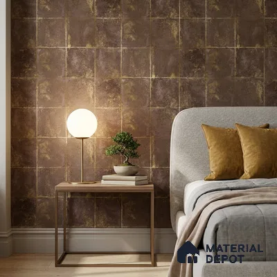WK25-2503 | 10 Meter x 21 Inches Geometric Look Wallpaper - 57.41 Sq. Ft. | Minimum 15% wastage during installation