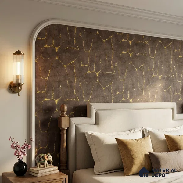 WK25-2508 | 10 Meter x 21 Inches Patterned Look Wallpaper - 57.41 Sq. Ft. | Minimum 15% wastage during installation