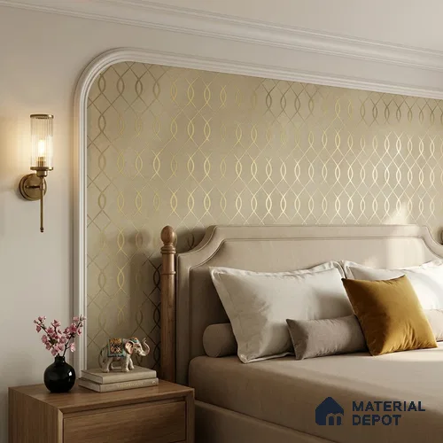 WK25-2510 | 10 Meter x 21 Inches Patterned Look Wallpaper - 57.41 Sq. Ft. | Minimum 15% wastage during installation