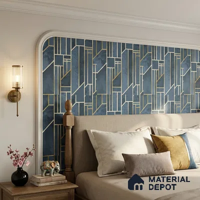 WK25-2517 | 10 Meter x 21 Inches Patterned Look Wallpaper - 57.41 Sq. Ft. | Minimum 15% wastage during installation