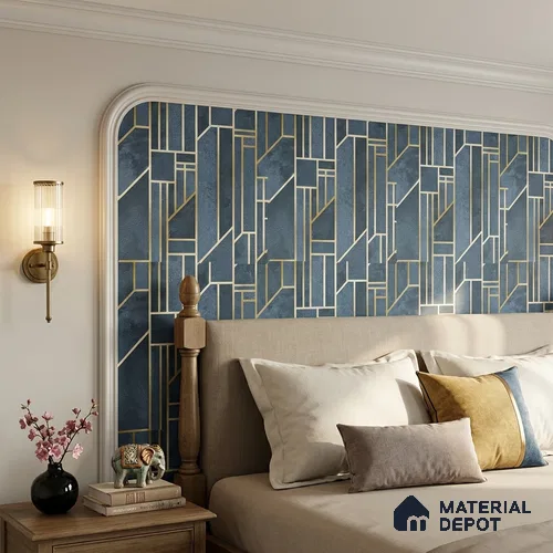 WK25-2517 | 10 Meter x 21 Inches Patterned Look Wallpaper - 57.41 Sq. Ft. | Minimum 15% wastage during installation