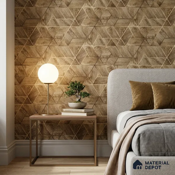 WK25-2523 | 10 Meter x 21 Inches Wood Look Wallpaper - 57.41 Sq. Ft. | Minimum 15% wastage during installation