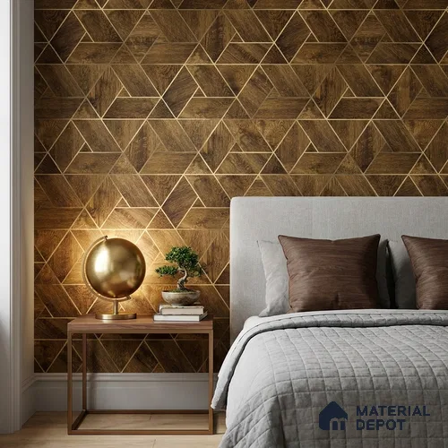 WK25-2524 | 10 Meter x 21 Inches Wood Look Wallpaper - 57.41 Sq. Ft. | Minimum 15% wastage during installation
