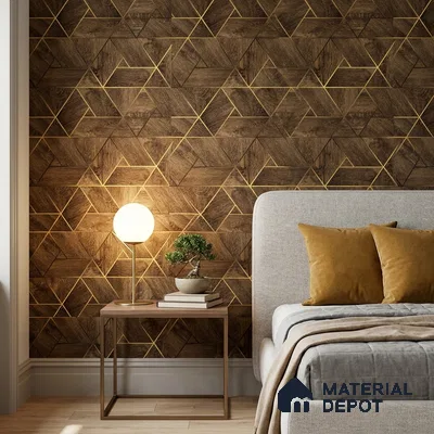 WK25-2526 | 10 Meter x 21 Inches Wood Look Wallpaper - 57.41 Sq. Ft. | Minimum 15% wastage during installation