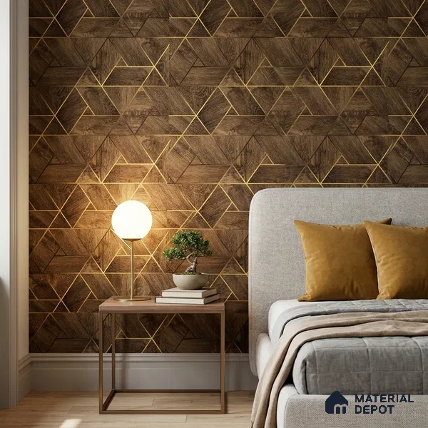 WK25-2526 | 10 Meter x 21 Inches Wood Look Wallpaper - 57.41 Sq. Ft. | Minimum 15% wastage during installation