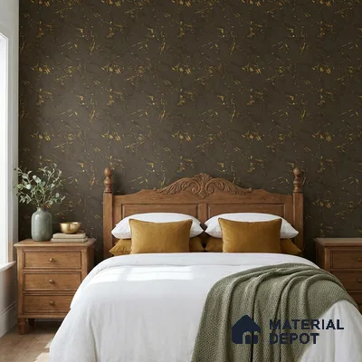 WK25-2528 | 10 Meter x 21 Inches Patterned Look Wallpaper - 57.41 Sq. Ft. | Minimum 15% wastage during installation