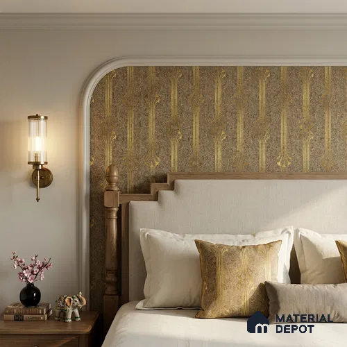 WK25-2536 | 10 Meter x 21 Inches Patterned Look Wallpaper - 57.41 Sq. Ft. | Minimum 15% wastage during installation