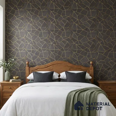 WK25-2538 | 10 Meter x 21 Inches Patterned Look Wallpaper - 57.41 Sq. Ft. | Minimum 15% wastage during installation