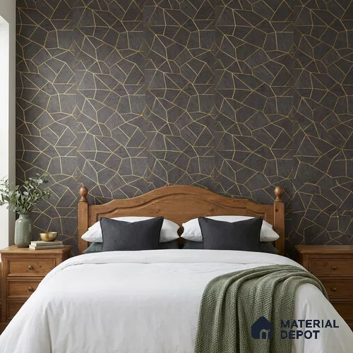 WK25-2538 | 10 Meter x 21 Inches Patterned Look Wallpaper - 57.41 Sq. Ft. | Minimum 15% wastage during installation