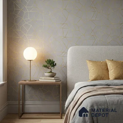 WK25-2540 | 10 Meter x 21 Inches Patterned Look Wallpaper - 57.41 Sq. Ft. | Minimum 15% wastage during installation