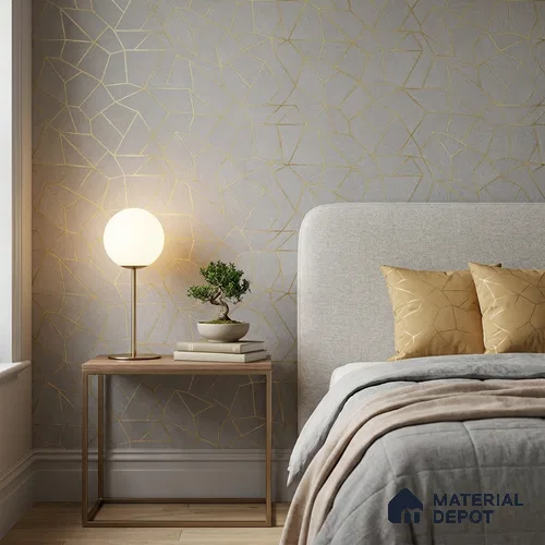 WK25-2540 | 10 Meter x 21 Inches Patterned Look Wallpaper - 57.41 Sq. Ft. | Minimum 15% wastage during installation