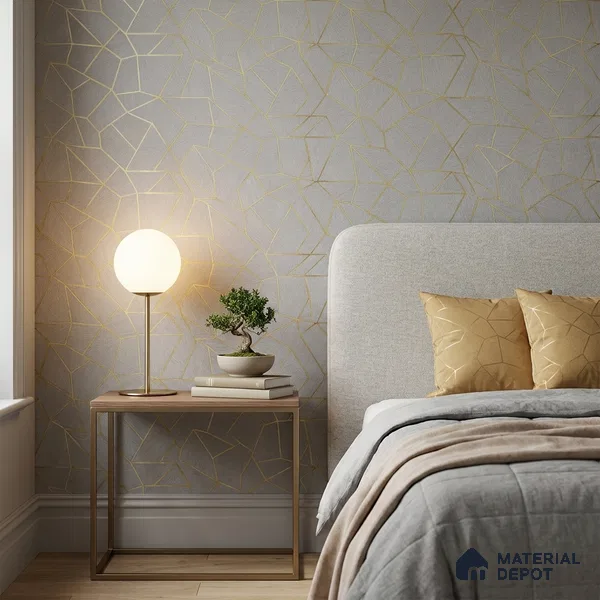 WK25-2540 | 10 Meter x 21 Inches Patterned Look Wallpaper - 57.41 Sq. Ft. | Minimum 15% wastage during installation