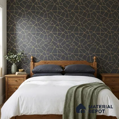 WK25-2541 | 10 Meter x 21 Inches Patterned Look Wallpaper - 57.41 Sq. Ft. | Minimum 15% wastage during installation