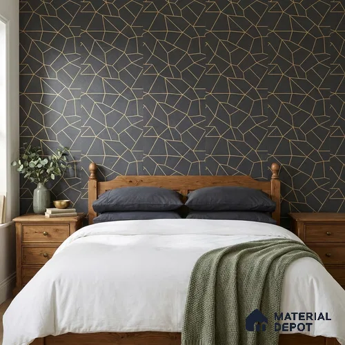 WK25-2541 | 10 Meter x 21 Inches Patterned Look Wallpaper - 57.41 Sq. Ft. | Minimum 15% wastage during installation