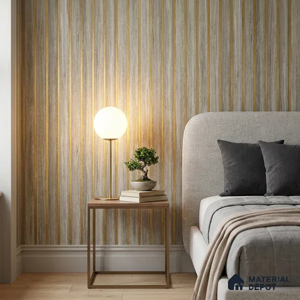 WK25-2550 | 10 Meter x 21 Inches Wood Look Wallpaper - 57.41 Sq. Ft. | Minimum 15% wastage during installation