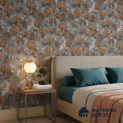23815 | 10 Meter x 21 Inches Florals Look Wallpaper - 57.41 Sq. Ft. | Minimum 15% wastage during installation