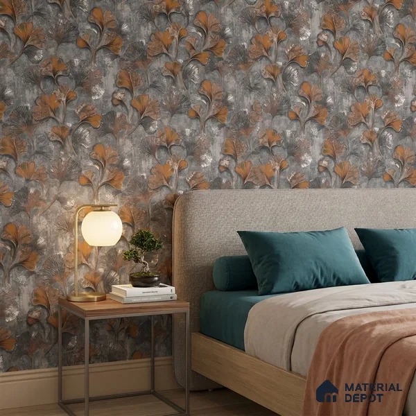23815 | 10 Meter x 21 Inches Florals Look Wallpaper - 57.41 Sq. Ft. | Minimum 15% wastage during installation