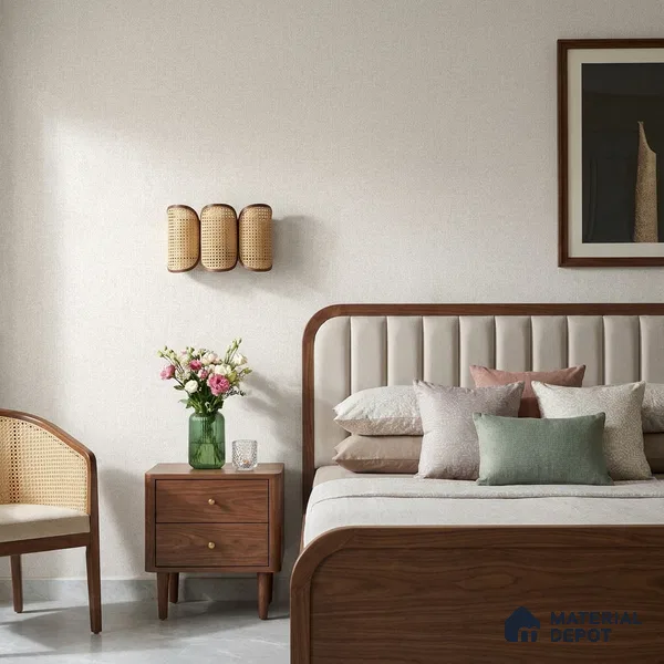 88577-2 | 5 Meter x 42 Inch PVC Texture Look Wallpaper - 57 Sq. Ft. | Minimum 15% wastage during installation