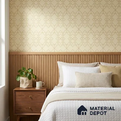 88578-3 | 5 Meter x 42 Inch PVC Patterned Look Wallpaper - 57 Sq. Ft. | Minimum 15% wastage during installation