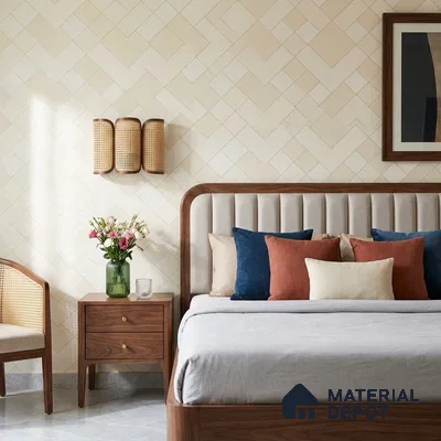 88570-2 | 5 Meter x 42 Inch PVC Patterned Look Wallpaper - 57 Sq. Ft. | Minimum 15% wastage during installation