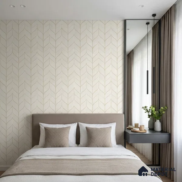 88574-2 | 5 Meter x 42 Inch PVC Patterned Look Wallpaper - 57 Sq. Ft. | Minimum 15% wastage during installation