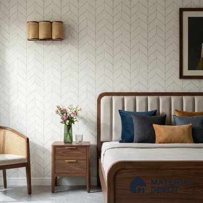 88574-3 | 5 Meter x 42 Inch PVC Patterned Look Wallpaper - 57 Sq. Ft. | Minimum 15% wastage during installation