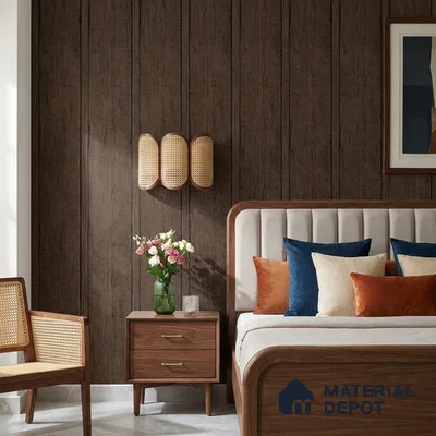 88582-3 | 5 Meter x 42 Inch PVC Wood Look Wallpaper - 57 Sq. Ft. | Minimum 15% wastage during installation