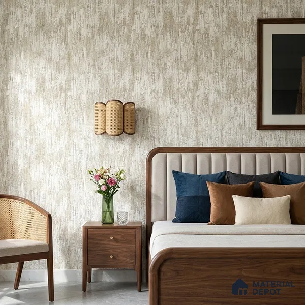 88568-2 | 5 Meter x 42 Inch PVC Texture Look Wallpaper - 57 Sq. Ft. | Minimum 15% wastage during installation