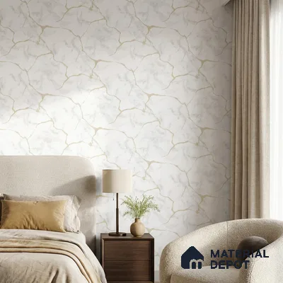 88572-1 | 5 Meter x 42 Inch PVC Patterned Look Wallpaper - 57 Sq. Ft. | Minimum 15% wastage during installation