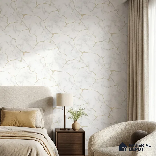 88572-1 | 5 Meter x 42 Inch PVC Patterned Look Wallpaper - 57 Sq. Ft. | Minimum 15% wastage during installation
