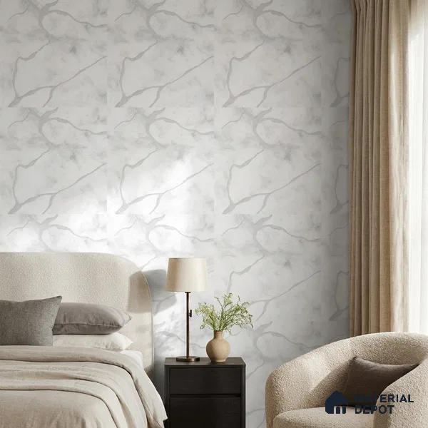88572-2 | 5 Meter x 42 Inch PVC Patterned Look Wallpaper - 57 Sq. Ft. | Minimum 15% wastage during installation