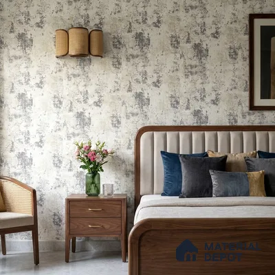 88580-3 | 5 Meter x 42 Inch PVC Texture Look Wallpaper - 57 Sq. Ft. | Minimum 15% wastage during installation