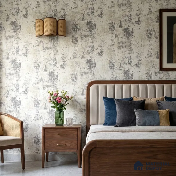 88580-3 | 5 Meter x 42 Inch PVC Texture Look Wallpaper - 57 Sq. Ft. | Minimum 15% wastage during installation