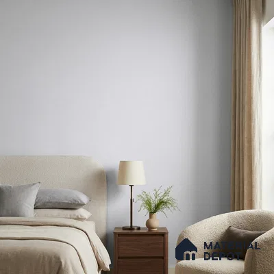 88588-2 | Grey Fine Stipple PVC Textured Wallpaper - 5 Meter x 42 Inch, 57 Sq. Ft. (Min. 15% Wastage)