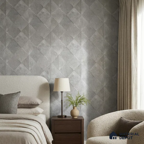 88576-2 | 5 Meter x 42 Inch PVC Patterned Look Wallpaper - 57 Sq. Ft. | Minimum 15% wastage during installation