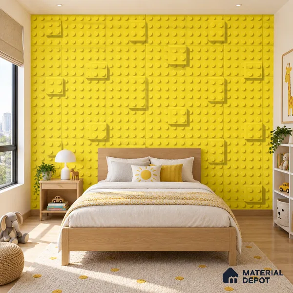 5123-1 | 5 Meter x 42 Inch PVC Patterned Look Wallpaper - 57 Sq. Ft. | Minimum 15% wastage during installation