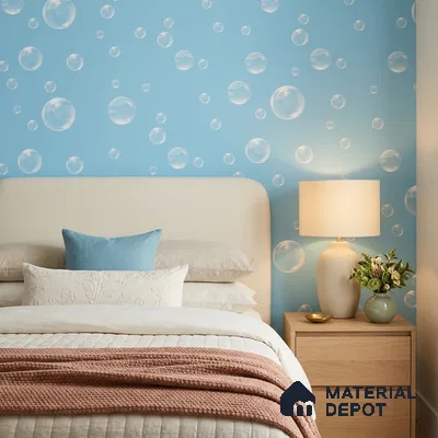 5124-1 | 5 Meter x 42 Inch PVC Patterned Look Wallpaper - 57 Sq. Ft. | Minimum 15% wastage during installation
