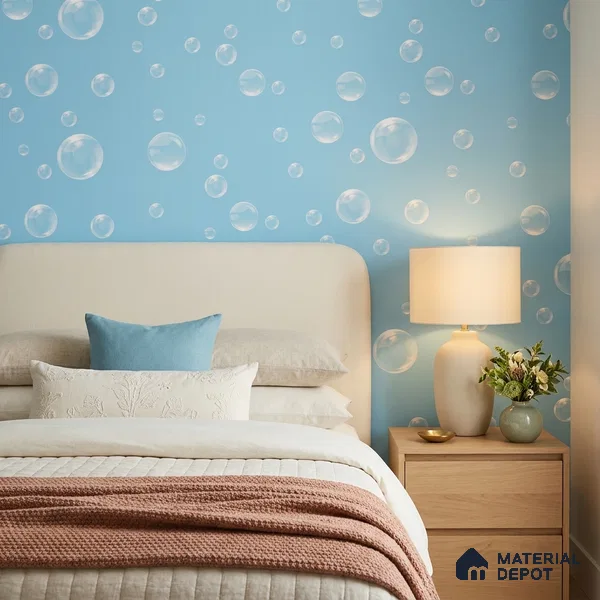 5124-1 | 5 Meter x 42 Inch PVC Patterned Look Wallpaper - 57 Sq. Ft. | Minimum 15% wastage during installation