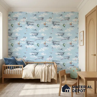 5126-1 | 5 Meter x 42 Inch PVC Patterned Look Wallpaper - 57 Sq. Ft. | Minimum 15% wastage during installation