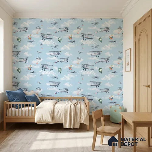 5126-1 | 5 Meter x 42 Inch PVC Patterned Look Wallpaper - 57 Sq. Ft. | Minimum 15% wastage during installation