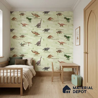 5133-1 | 5 Meter x 42 Inch PVC Animal Print Look Wallpaper - 57 Sq. Ft. | Minimum 15% wastage during installation